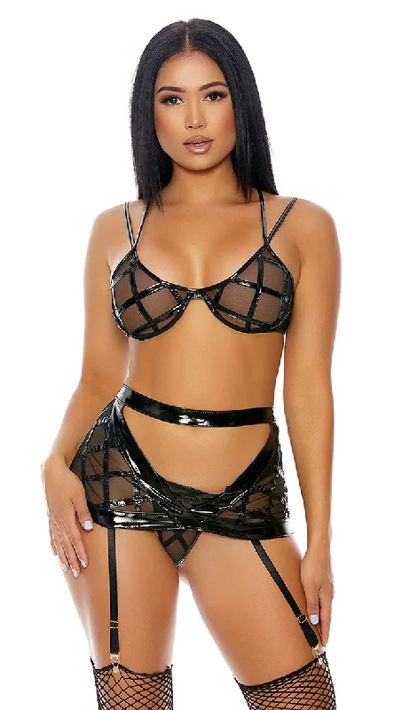 Lattice Get Together Bra Set