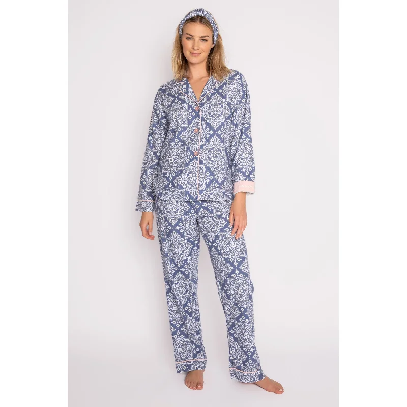 PJ Salvage Country Rose Flannel PJ Set